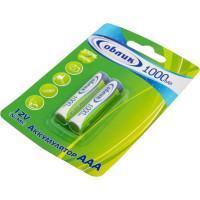 Аккумуляторы Облик Ni-Mh AAA -1000 mAh Блистер-2 6053