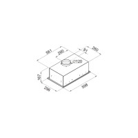 Кухонная вытяжка MAUNFELD нержавеющая сталь CROSBY SINGL 60 INOX
