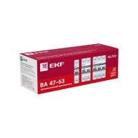 Автоматический выключатель EKF 1P 16А (C) 6кА ВА 47-63M без теплового расцепителя PROxima mcb4763m-6-1-16C-pro