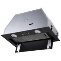 Кухонная вытяжка MAUNFELD черный TRAPEZE 602IG BLACK