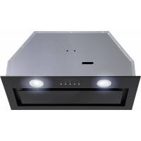 Кухонная вытяжка MAUNFELD черный TRAPEZE 602IG BLACK