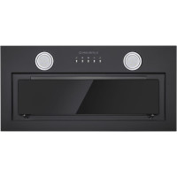 Кухонная вытяжка MAUNFELD черный TRAPEZE 602IG BLACK