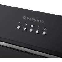 Кухонная вытяжка MAUNFELD черный TRAPEZE 602IG BLACK