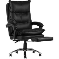 Кресло руководителя Стул Груп TopChairs Alpha, черное D-401 black