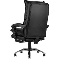 Кресло руководителя Стул Груп TopChairs Alpha, черное D-401 black