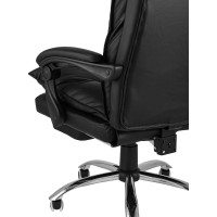 Кресло руководителя Стул Груп TopChairs Alpha, черное D-401 black