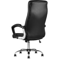 Кресло руководителя Стул Груп TopChairs Tower, черное D-418 black