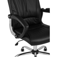 Кресло руководителя Стул Груп TopChairs Tower, черное D-418 black