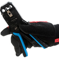 Пресс-клещи для обжима телефонных и компьютерных клемм HOEGERT TECHNIK 4P, 6P, 8P, 10P HT1P170