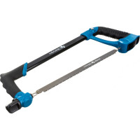 Универсальная ножовка HOEGERT TECHNIK 300 мм, в комплекте полотна по дереву и металлу HT3S277