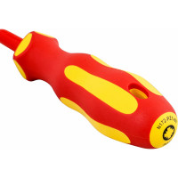 Диэлектрическая крестовая отвертка с тонким жалом NORGAU PZ1x80 мм, тип N172- PZ1x80 067074210