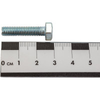 Болт с шестигранной головкой ВИРТУОЗ DIN933 6 х 25, 20 шт 01139