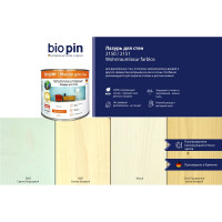 Лазурь для стен BIO PIN 2151 Wohnraumlasur weis белая 2 л 21515