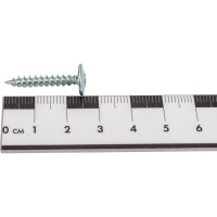 Саморезы ВИРТУОЗ 4,2х25 мм полусферическая головка с прессшайбой, острый, 50 шт 02235