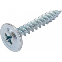 Саморезы ВИРТУОЗ 4,2х25 мм полусферическая головка с прессшайбой, острый, 50 шт 02235