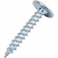 Саморезы ВИРТУОЗ 4,2х25 мм полусферическая головка с прессшайбой, острый, 50 шт 02235