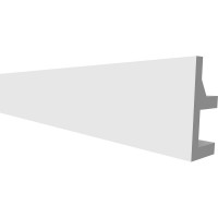 Потолочный карниз Decor-Dizayn ударопрочный влагостойкий под LED подсветку 80Х25Х2000 мм DD615