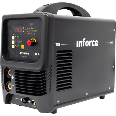 Аргонодуговой сварочный инвертор (200 А; поджиг HF; Pulse, ПВ 75%) Inforce TIG-200 04-08-04