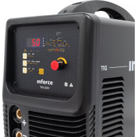 Аргонодуговой сварочный инвертор (200 А; поджиг HF; Pulse, ПВ 75%) Inforce TIG-200 04-08-04