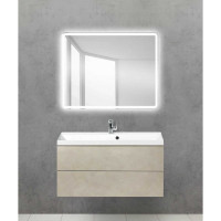 Зеркало со встроенным светильником и сенсорным выключателем BelBagno SPC-MAR-600-800-LED-TCH