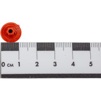 Заглушка под конфирмат ВИРТУОЗ красный кирпич, 50 шт. 43375