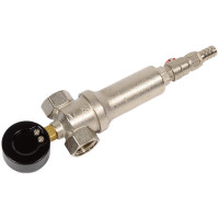 Промывной фильтр механической очистки воды с манометром Altstream В-В 3/4 100 мкм 014110202