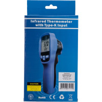 Инфракрасный пирометр с термопарой Metrologika MLG 135 Profi с поверкой MLG135