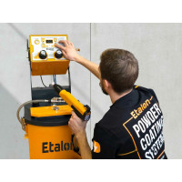 Ручная установка нанесения порошковой краски ETALON В400 с баком 50 литров 552502