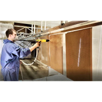 Ручная установка нанесения порошковой краски ETALON В400 с баком 50 литров 552502