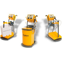 Ручная установка нанесения порошковой краски ETALON В400 с баком 50 литров 552502