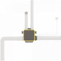 Комплект вытяжной вентиляции NORVIND ДОМВЕНТ COUNTRY, 2х100mm, 2x125, 200 м3/ч NV6Count1