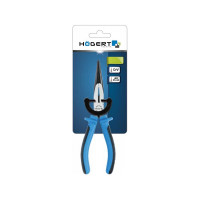 Пассатижи HOEGERT TECHNIK удлиненные, с прямыми губками, 160 мм HT1P016