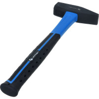 Слесарный молоток HOEGERT TECHNIK 800 г, с рукояткой из стекловолокна HT3B028