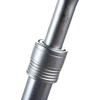 Трещотка HOEGERT TECHNIK телескопическая, с кнопкой 1/2, 72 зубца HT1R342