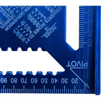 Разметочный угольник HOEGERT TECHNIK алюминиевый, 300 мм HT4M214