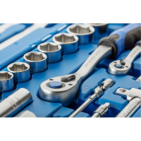 Набор инструментов HOEGERT TECHNIK 85 шт, 1/2, 1/4 HT1R425