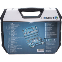 Набор инструментов HOEGERT TECHNIK 144 шт HT1R440