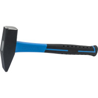 Слесарный молоток HOEGERT TECHNIK 1000 г, с рукояткой из стекловолокна HT3B029