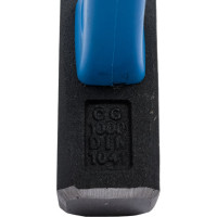 Слесарный молоток HOEGERT TECHNIK 1000 г, с рукояткой из стекловолокна HT3B029