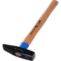 Слесарный молоток HOEGERT TECHNIK кованый, 300 г, с деревянной рукояткой HT3B003