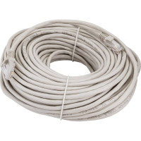 Патч-корд ExeGate UTP-RJ45-RJ45-5e-CU-30M-GY, UTP, cat.5e, 30м, медь, серый 282019