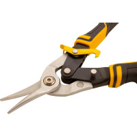 Ножницы по металлу Denzel 270мм, прямой рез,сталь-CrMo, трехкомп.рук-ки  78370