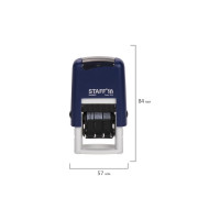 Датер-мини STAFF Printer 7810 месяц буквами, оттиск 22x4 мм 237432