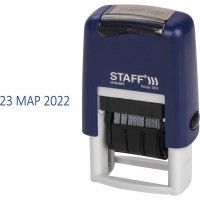 Датер-мини STAFF Printer 7810 месяц буквами, оттиск 22x4 мм 237432