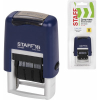Датер-мини STAFF Printer 7810 месяц буквами, оттиск 22x4 мм 237432