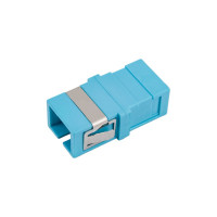 Оптический адаптер LANMASTER SC, без фланцев, OM3, симплексный LAN-SC/NF-AM-OM3