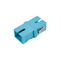 Оптический адаптер LANMASTER SC, без фланцев, OM3, симплексный LAN-SC/NF-AM-OM3