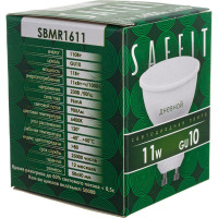 Светодиодная лампа SAFFIT SBMR1611 11W GU10 6400K 230V MR16 55156