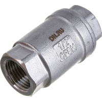 Клапан обратный LSCV 1/2″ Ду15 DN.ru Ру16 муфтовый, пружинный, нержавеющая сталь D100-00487