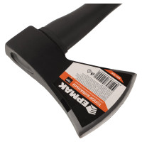 Кованый топор с фибергласовой двухкомпонентной ручкой ЕРМАК 1000 г 662-430